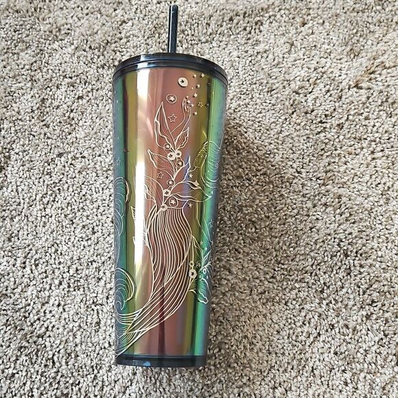 Starbucks Japan 2023 plastic venti mermaid tumbler cup - Picture 1 of 6